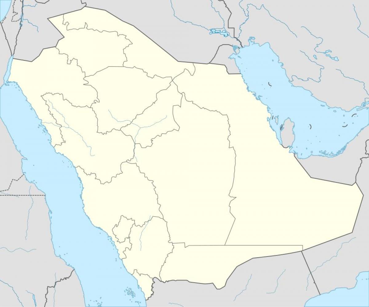 Harta e arabisë Saudite në