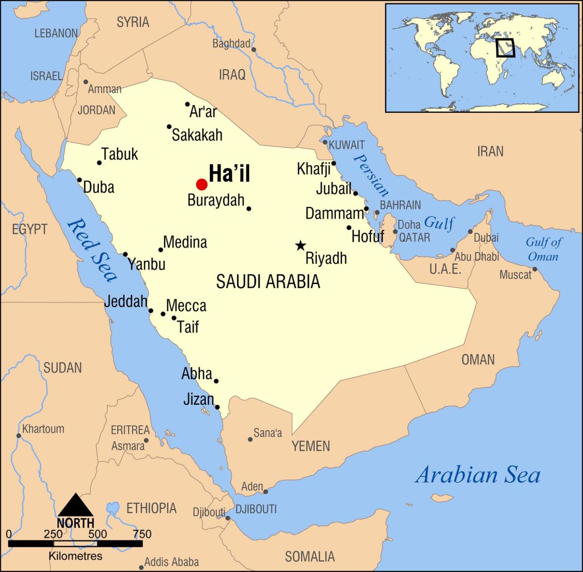 përshëndes të KSA hartë
