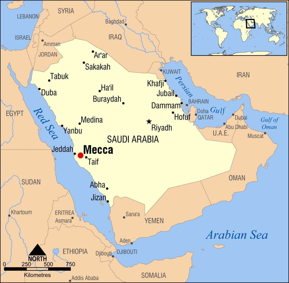harta e mekë në arabinë Saudite