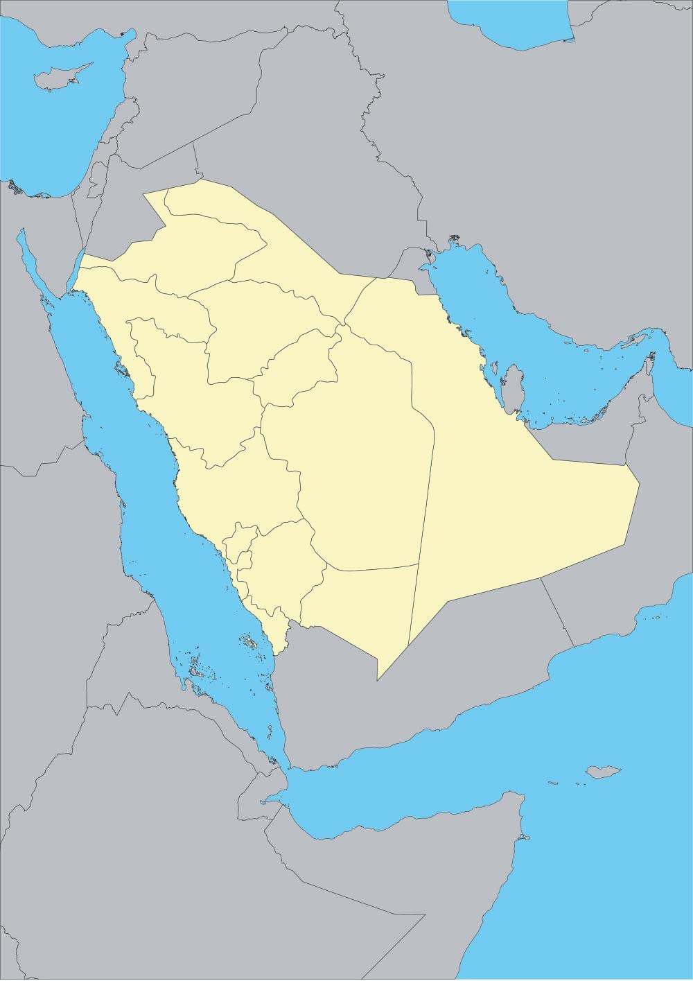 KSA hartë vektoriale