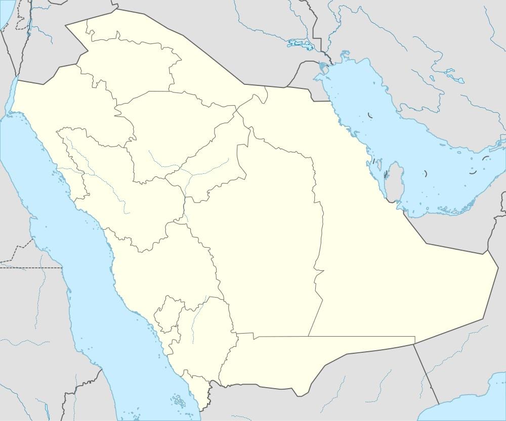 Harta e arabisë Saudite në