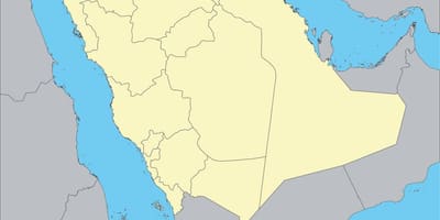 Harta e arabisë Saudite përshkruajë