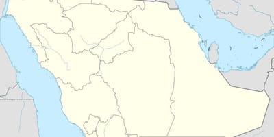Harta e arabisë Saudite në