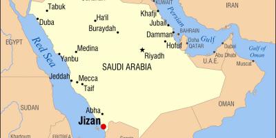 Jizan KSA hartë