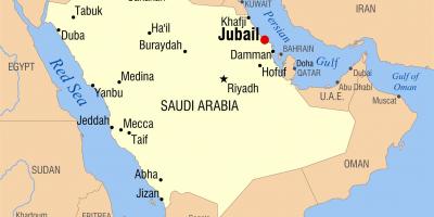 Jubail KSA hartë