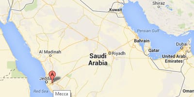 Harta e mekë Arabia Saudite