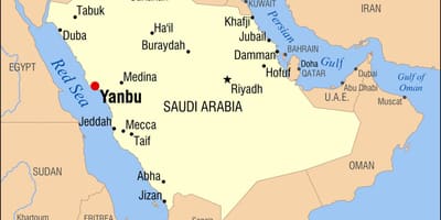 Yanbu KSA hartë